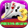 prithvi shaw Prime - Win Real PKR